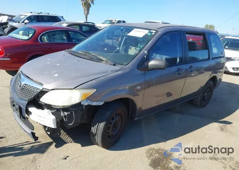 2006 Mazda Mpv Lx-Sv z USA, uszkodzony, nr VIN JM3LW28A860566802